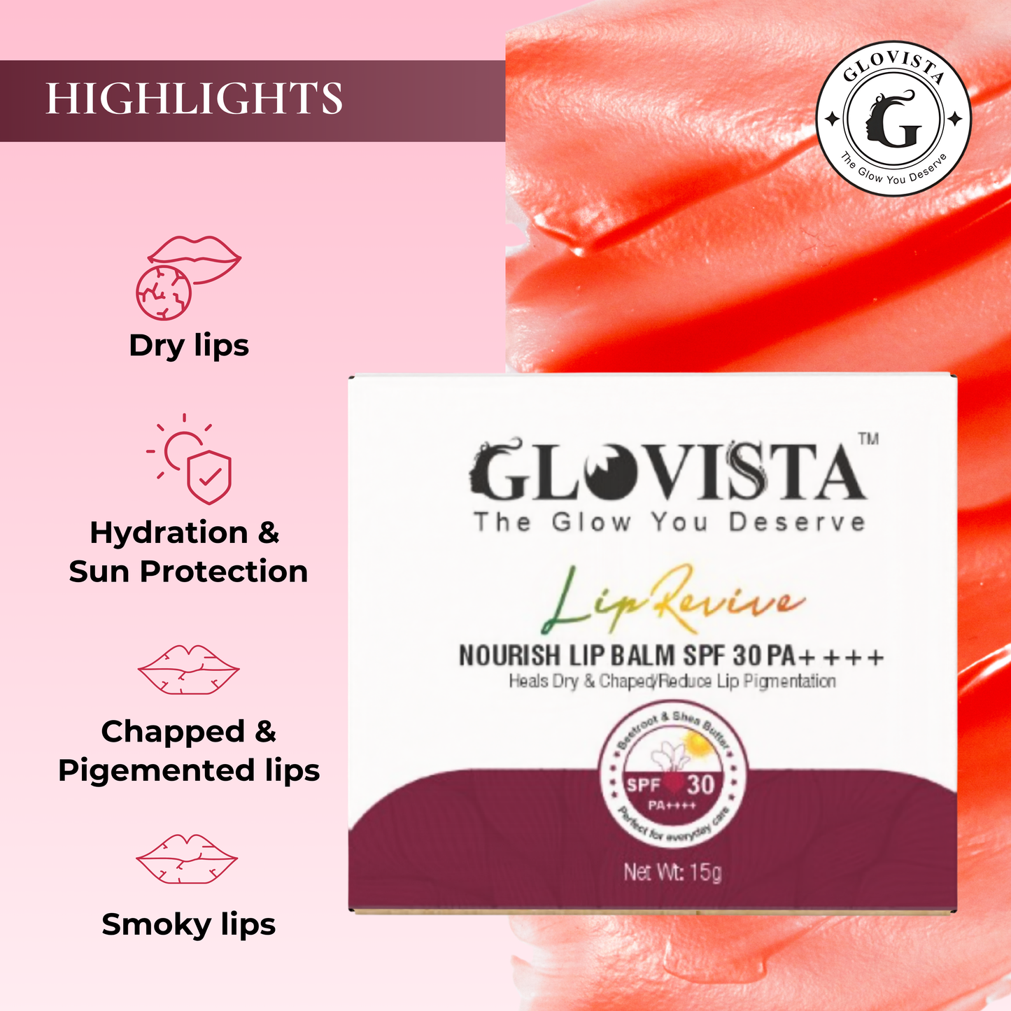 LipRevive – Lip Balm SPF 30PA++