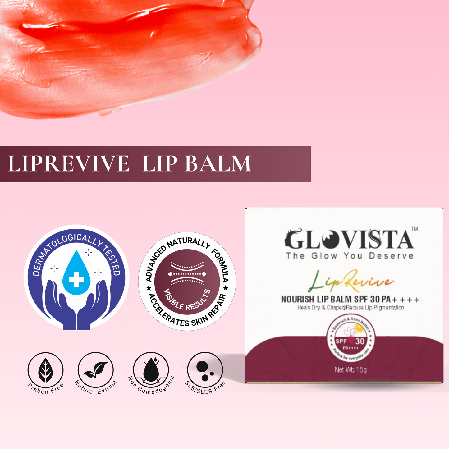 LipRevive – Lip Balm SPF 30PA++