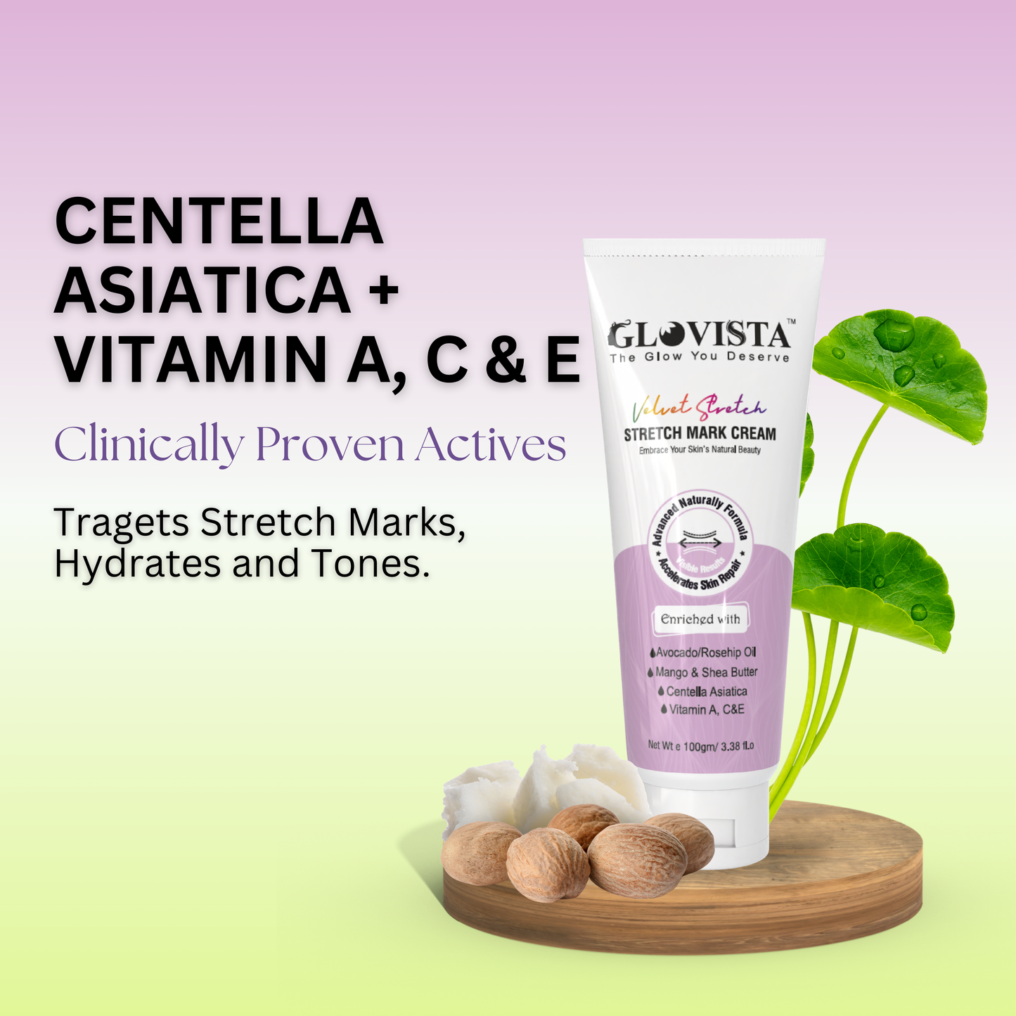 Velvet Stretch - Stretch Mark Cream 100gm