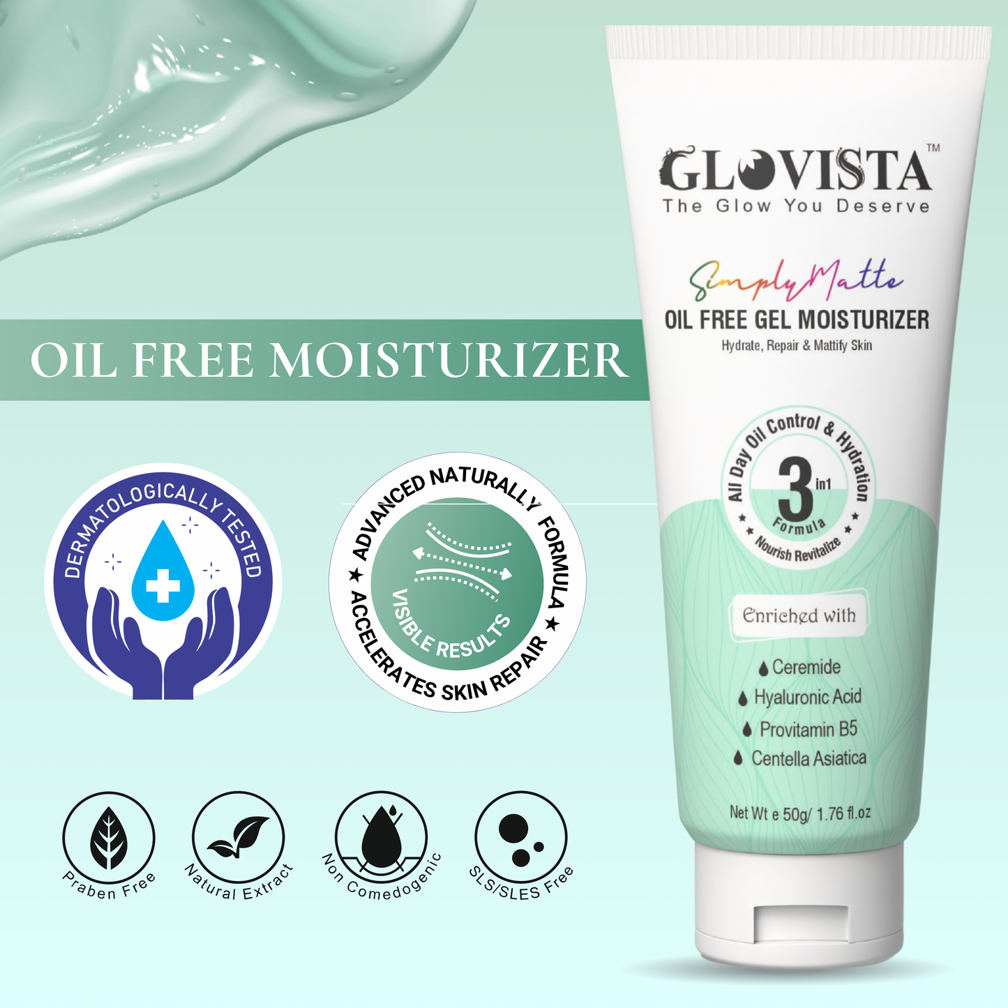 Simply Matte - Oil Free Gel Moisturizer  50g