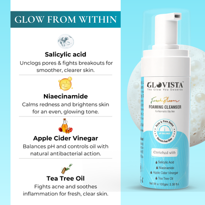 Fresh Bloom - Foaming Cleanser 100gm