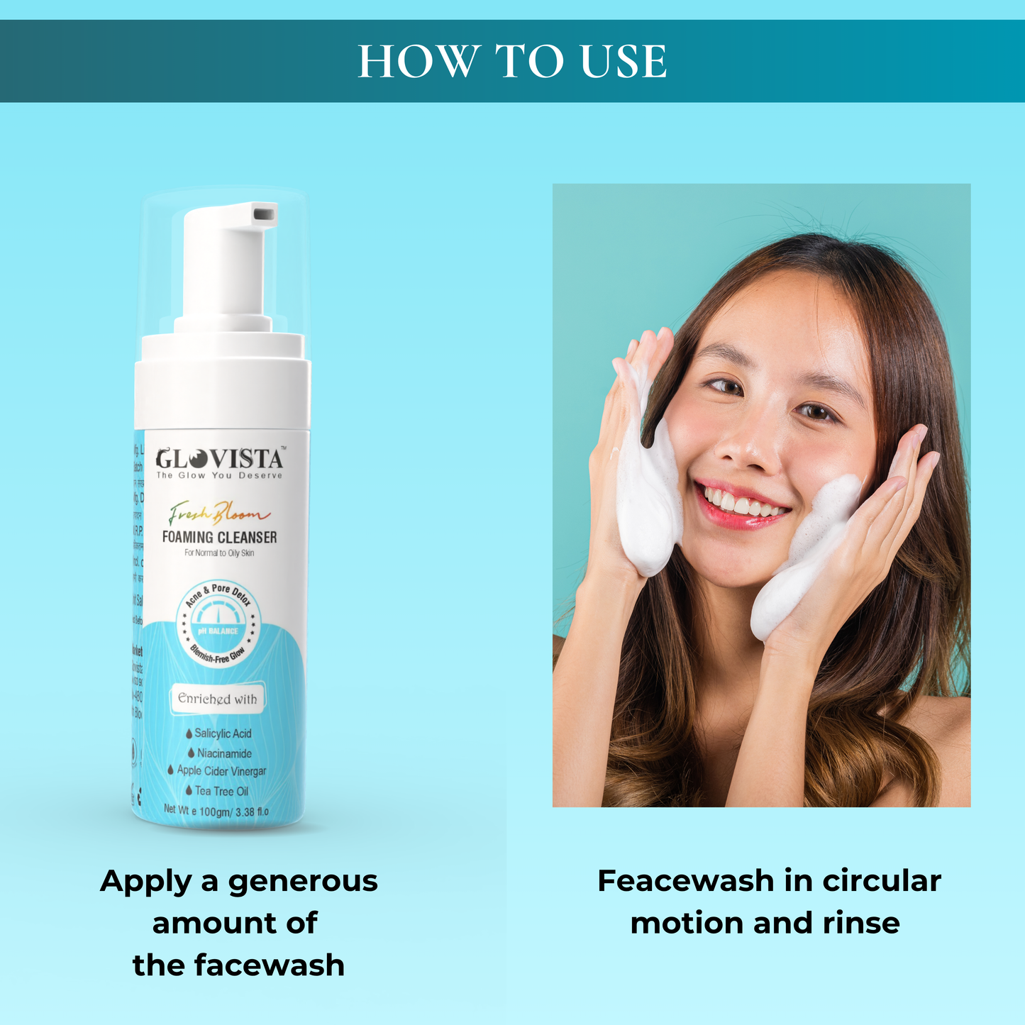 Fresh Bloom - Foaming Cleanser 100gm