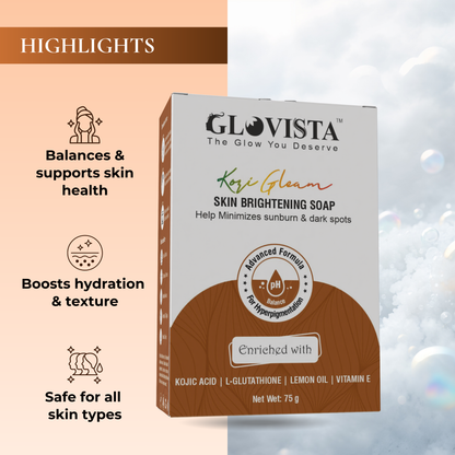 KoziGleam Skin Brightening Soap.