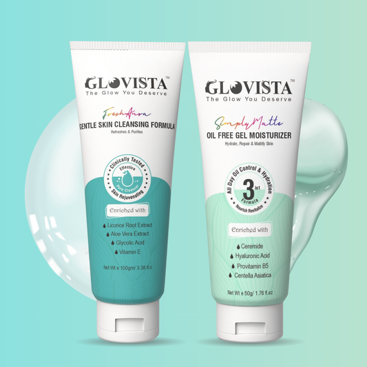 AuraMatte Acne Kit - Face Wash + Oil Free Moisturiser