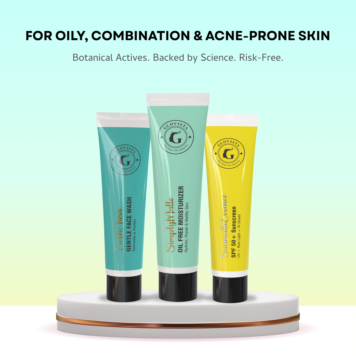 Oil Skin Care Kit (25g each)