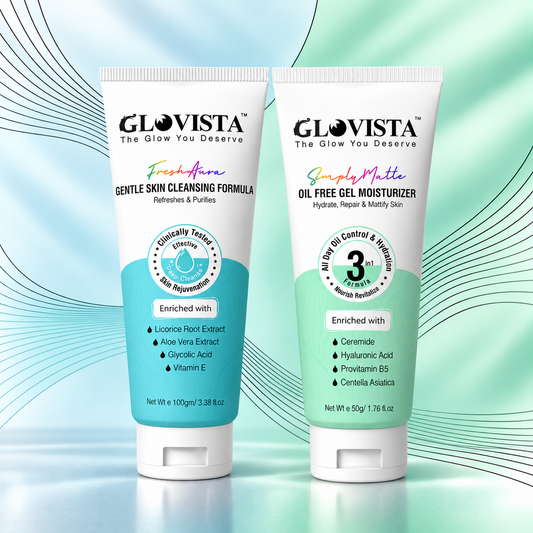AuraMatte Acne Kit - Face Wash + Oil Free Moisturiser
