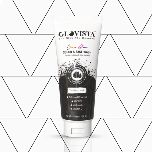 Char Glow - Scrub & Face Wash 100gm