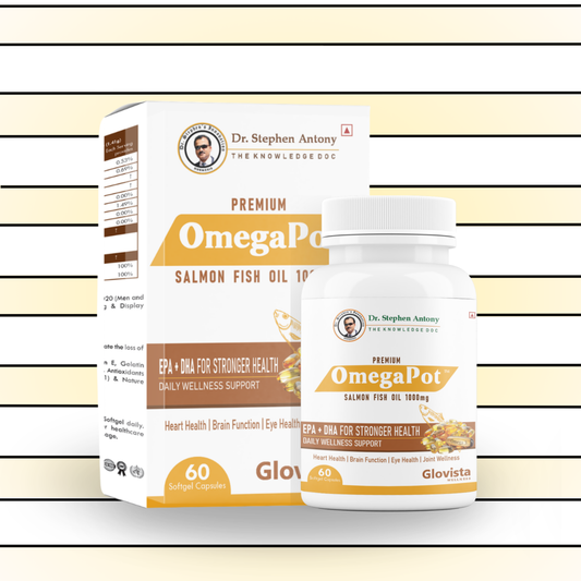 OmegaPot – Salmon Fish Oil Omega-3 Capsules 1000 mg
