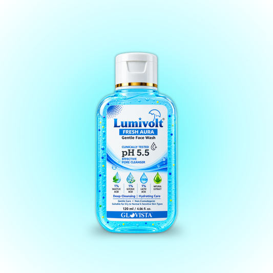 Lumivolt Fresh Aura Gentle Face Wash - pH 5.5 - 120m