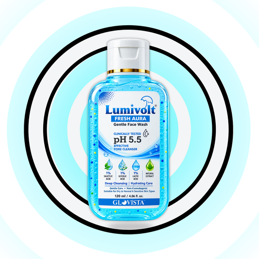 Lumivolt Fresh Aura Gentle Face Wash - pH 5.5 - 120m