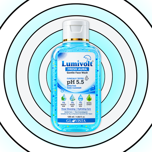 Lumivolt Fresh Aura Gentle Face Wash - pH 5.5 - 120m