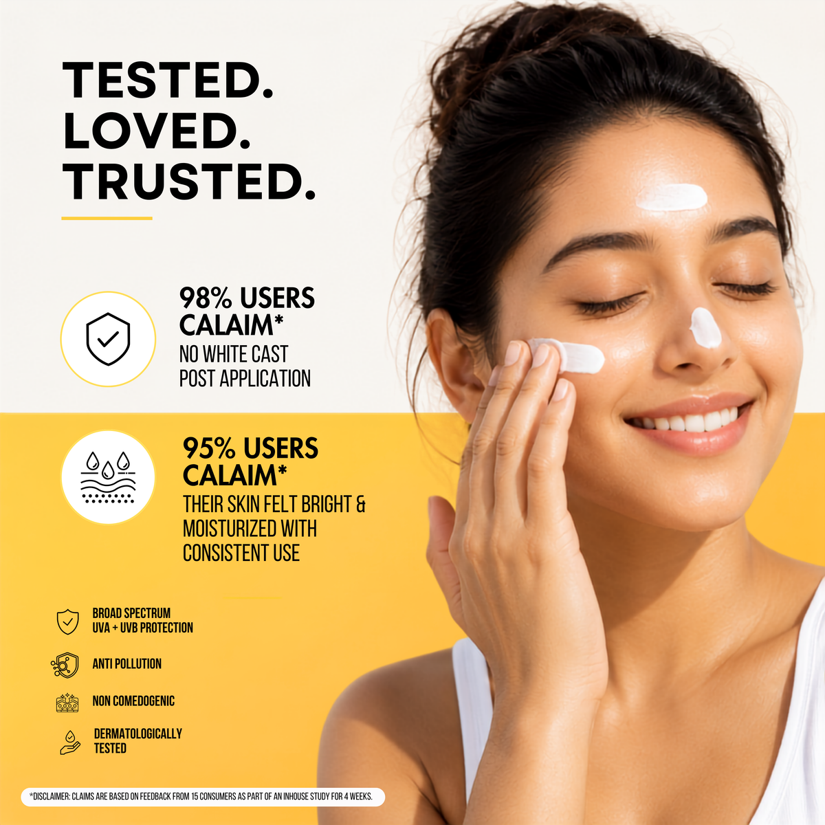 Lumivolt D-Tan Aqua Sunscreen Lotion SPF 50+ PA++++ - 75ml