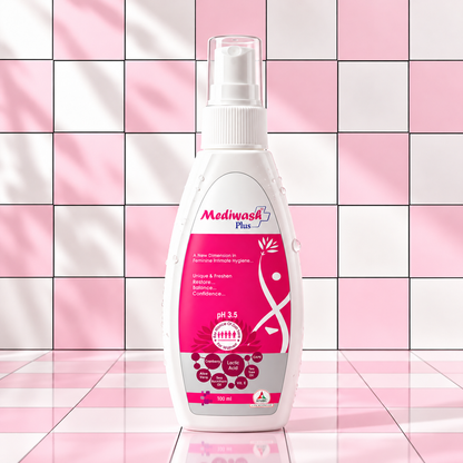 Mediwash Plus – Expert Intimate Hygiene Wash | Pack of 2 (100g Each)