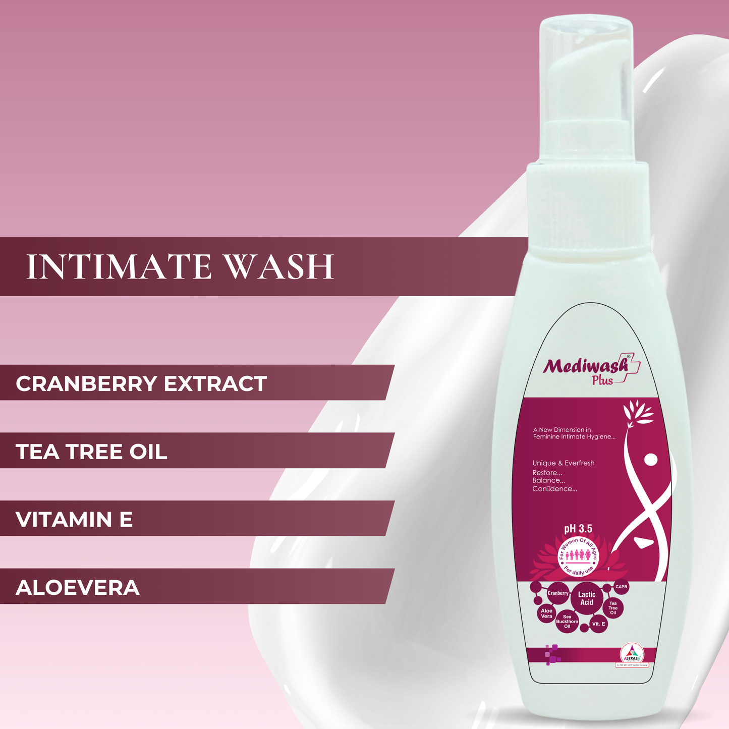 Mediwash Plus - Expert Intimate Hygiene wash 100g