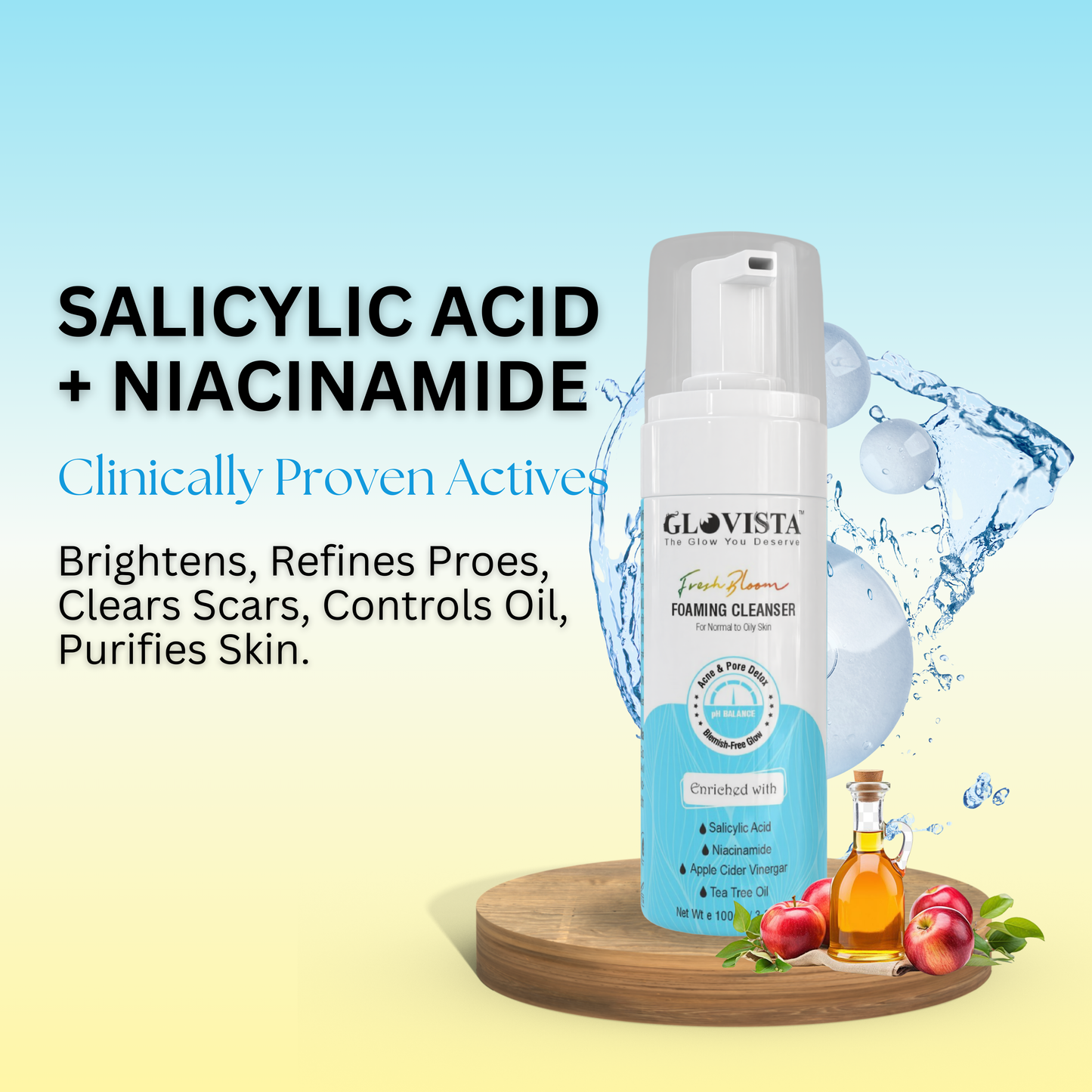 Fresh Bloom - Foaming Cleanser 100gm