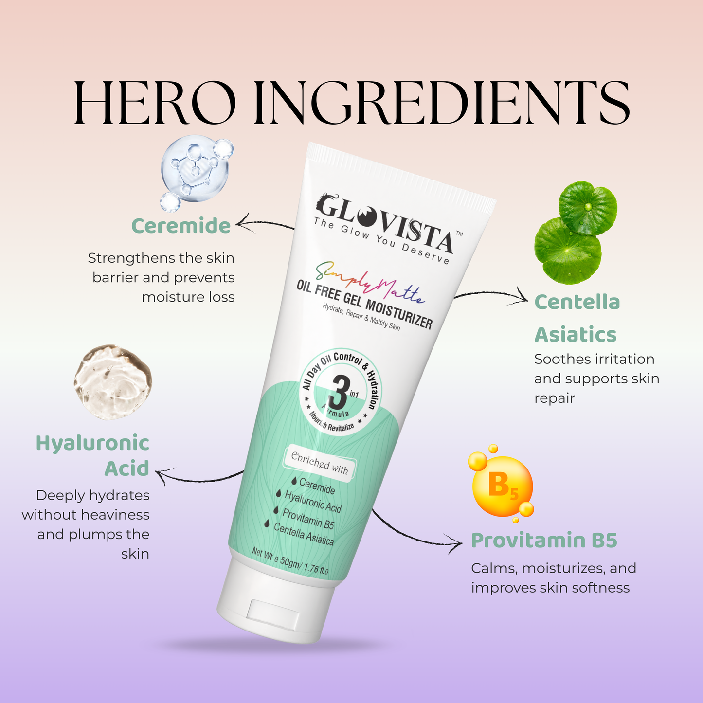 Simply Matte - Oil Free Gel Moisturizer  50g