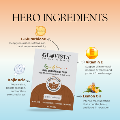 KoziGleam Skin Brightening Soap.